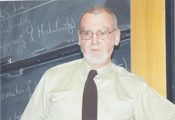Robert P. Langlands receives the 2018 Abel Prize
