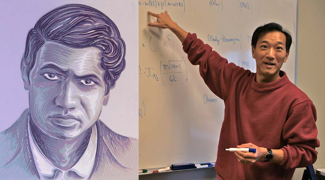 Ramanujan and More: A conversation with Ken Ono