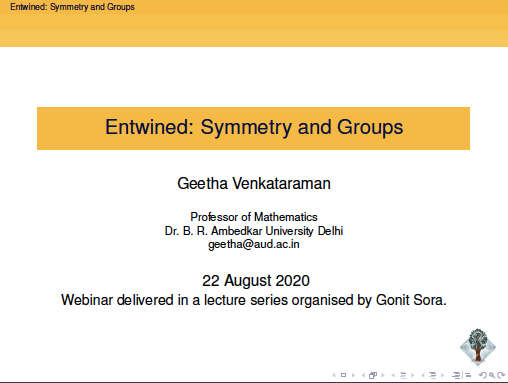 Entwined: Symmetry and Groups