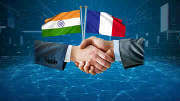 Indo–French Cooperation in Mathematics