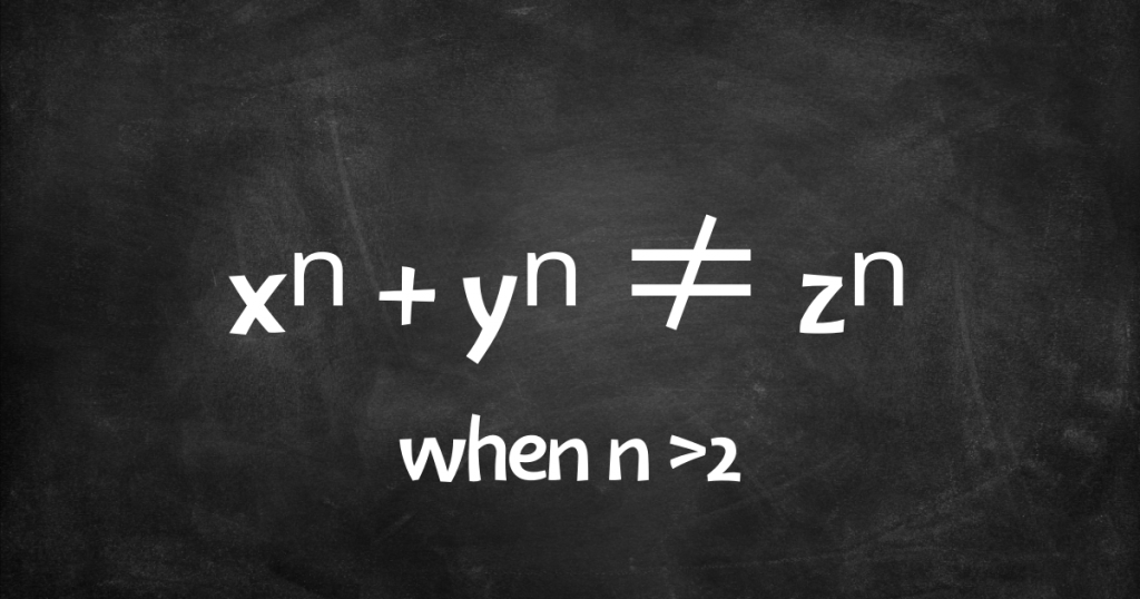 Fermat’s Last Theorem